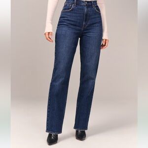 90s Ultra High Rise Straight Leg Jeans